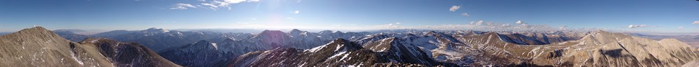 Tabeguache 360 Degree Summit Pano